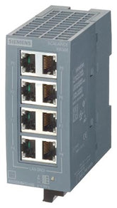 Siemens Scalance XB008 Unmanaged industrial ethernet switch